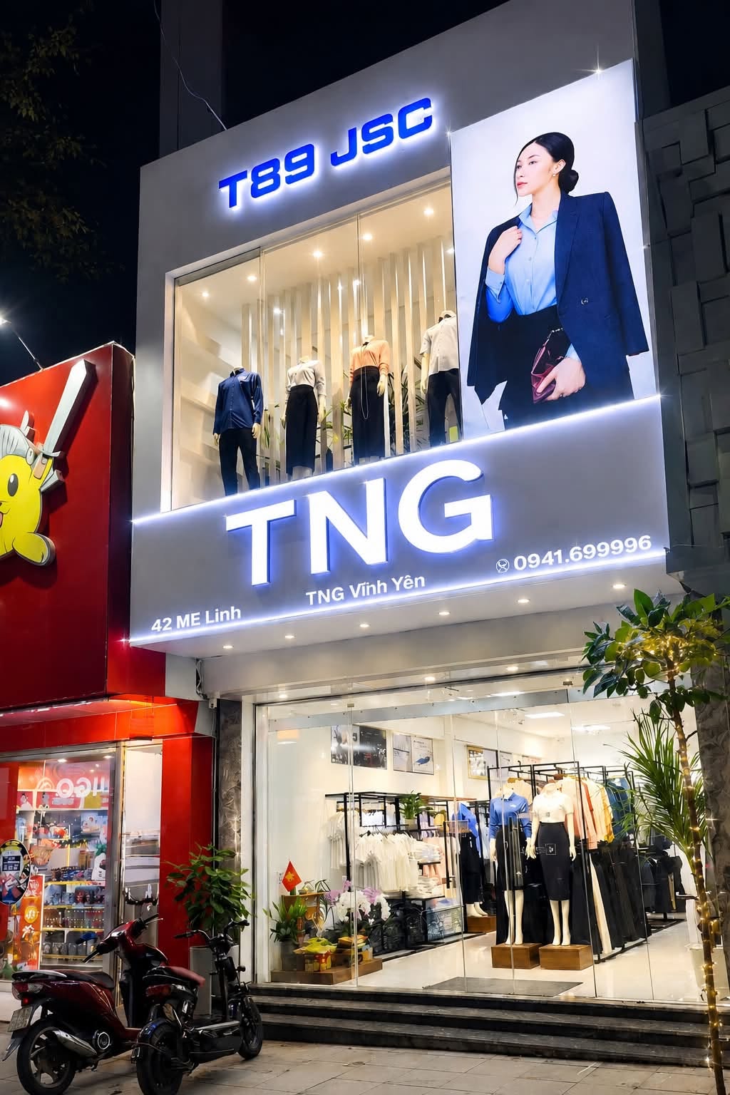 CỬA HÀNG THỜI TRANG TNG VĨNH YÊN